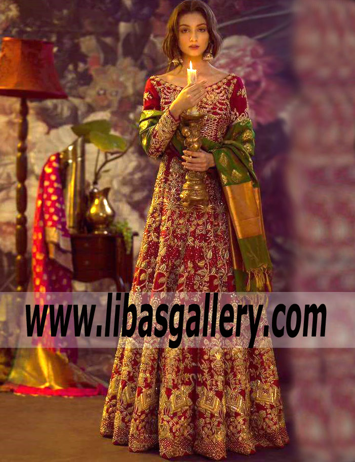 Ali Xeeshan Latest Bridal Collection | Pakistani Designer Bridal Dress - UK, USA, Canada, Australia